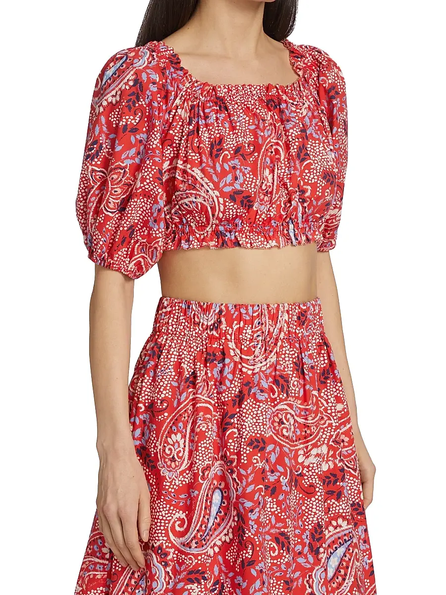 Cara Cara Women's Dana Crop Top | Thumbnail 4 Cara Cara Women's Dana Crop Top | Thumbnail 4