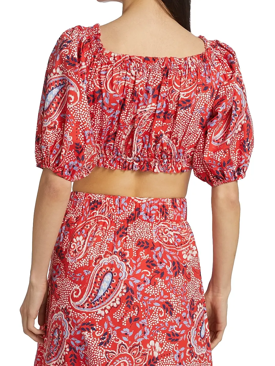 Cara Cara Women's Dana Crop Top | Thumbnail 5 Cara Cara Women's Dana Crop Top | Thumbnail 5