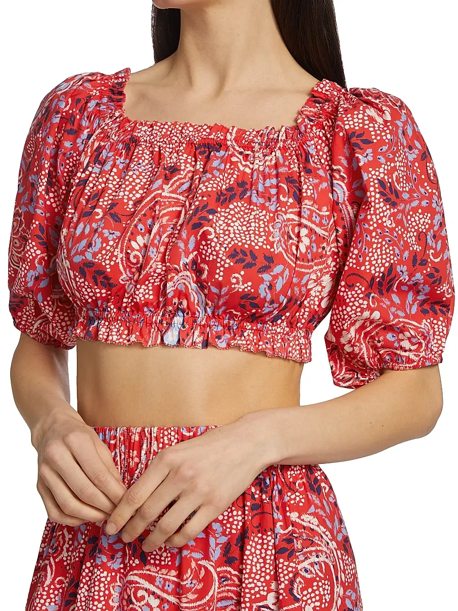 Cara Cara Women's Dana Crop Top | Thumbnail 6 Cara Cara Women's Dana Crop Top | Thumbnail 6