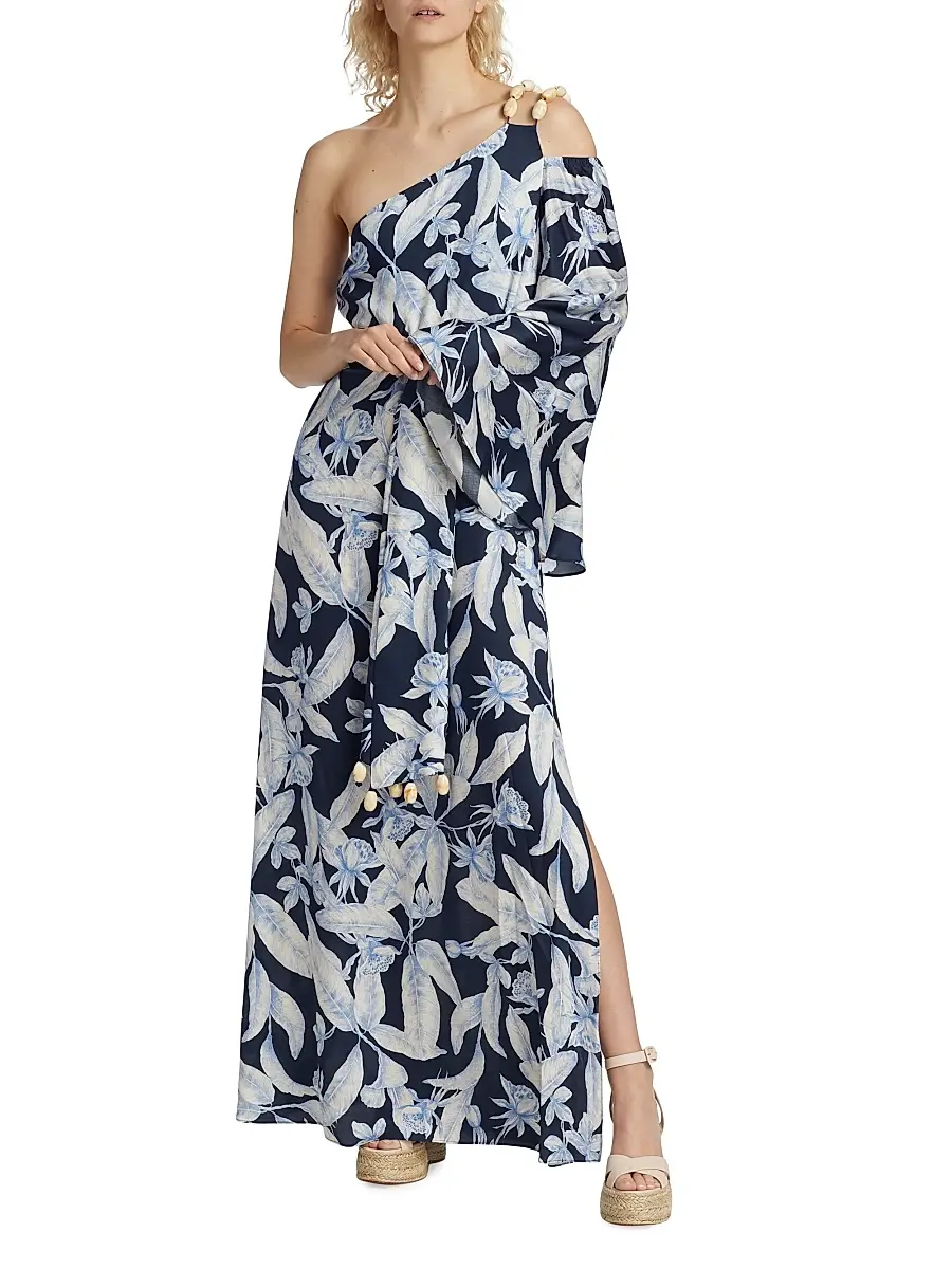 Alexis Women's Randi One-Shoulder Maxi Dress | Thumbnail 3 Alexis Women's Randi One-Shoulder Maxi Dress | Thumbnail 3