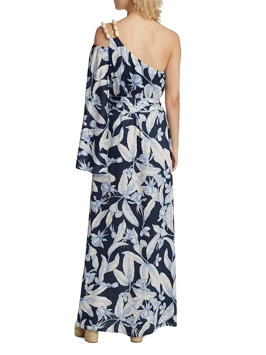 Alexis Women's Randi One-Shoulder Maxi Dress | Thumbnail 5 Alexis Women's Randi One-Shoulder Maxi Dress | Thumbnail 5