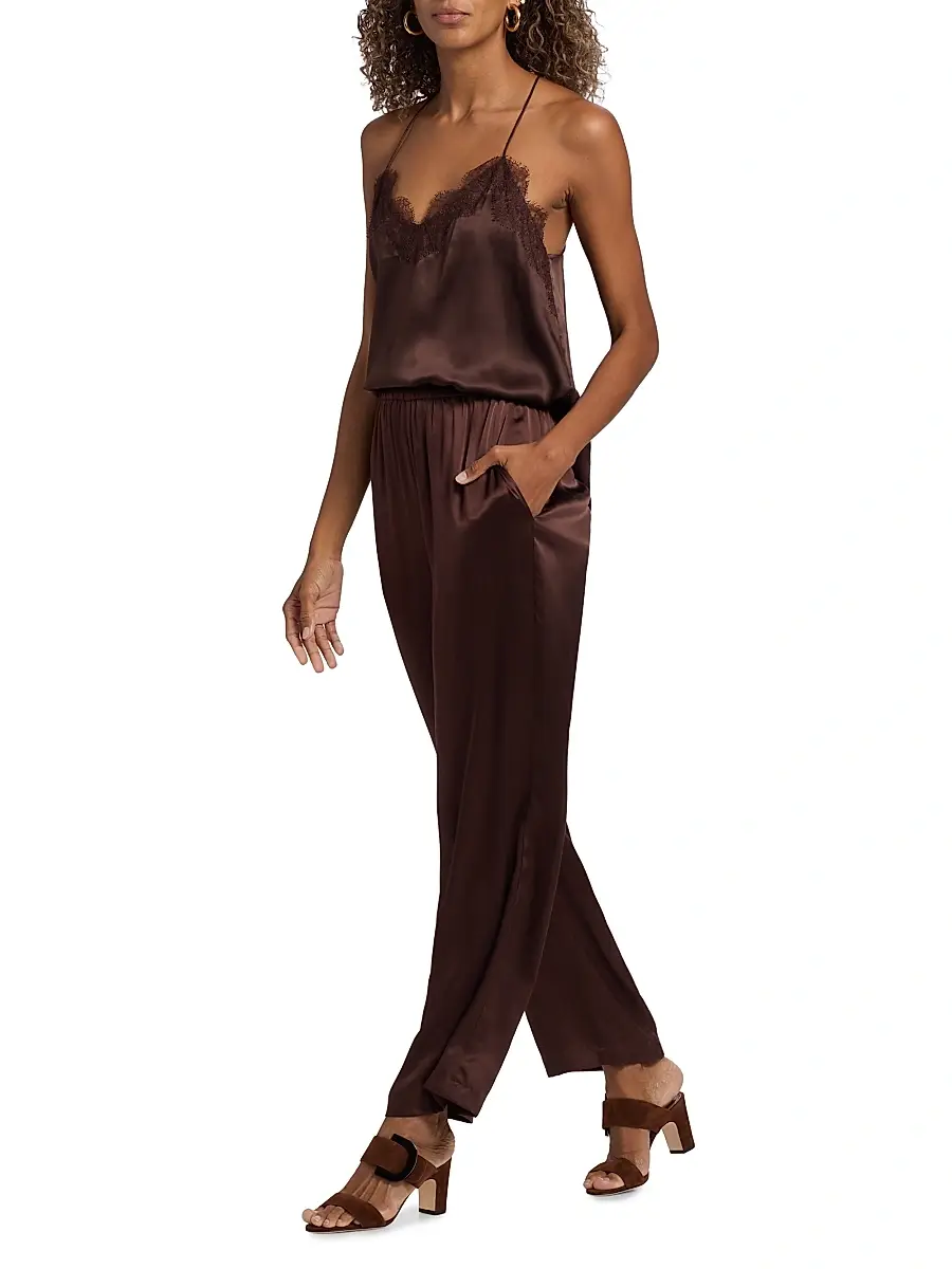 Cami NYC Women's Bleecker Silk Wide-Leg Pants | Thumbnail 2 Cami NYC Women's Bleecker Silk Wide-Leg Pants | Thumbnail 2