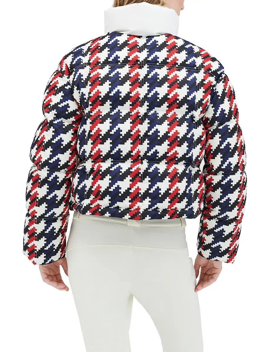 Perfect Moment Women's Nevada Duvet Houndstooth Down Puffer Jacket - Houndstooth | Thumbnail 3 Perfect Moment Women's Nevada Duvet Houndstooth Down Puffer Jacket - Houndstooth | Thumbnail 3