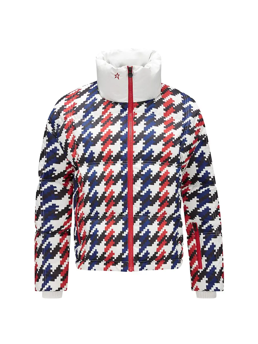 Perfect Moment Women's Nevada Duvet Houndstooth Down Puffer Jacket - Houndstooth | Thumbnail 6 Perfect Moment Women's Nevada Duvet Houndstooth Down Puffer Jacket - Houndstooth | Thumbnail 6
