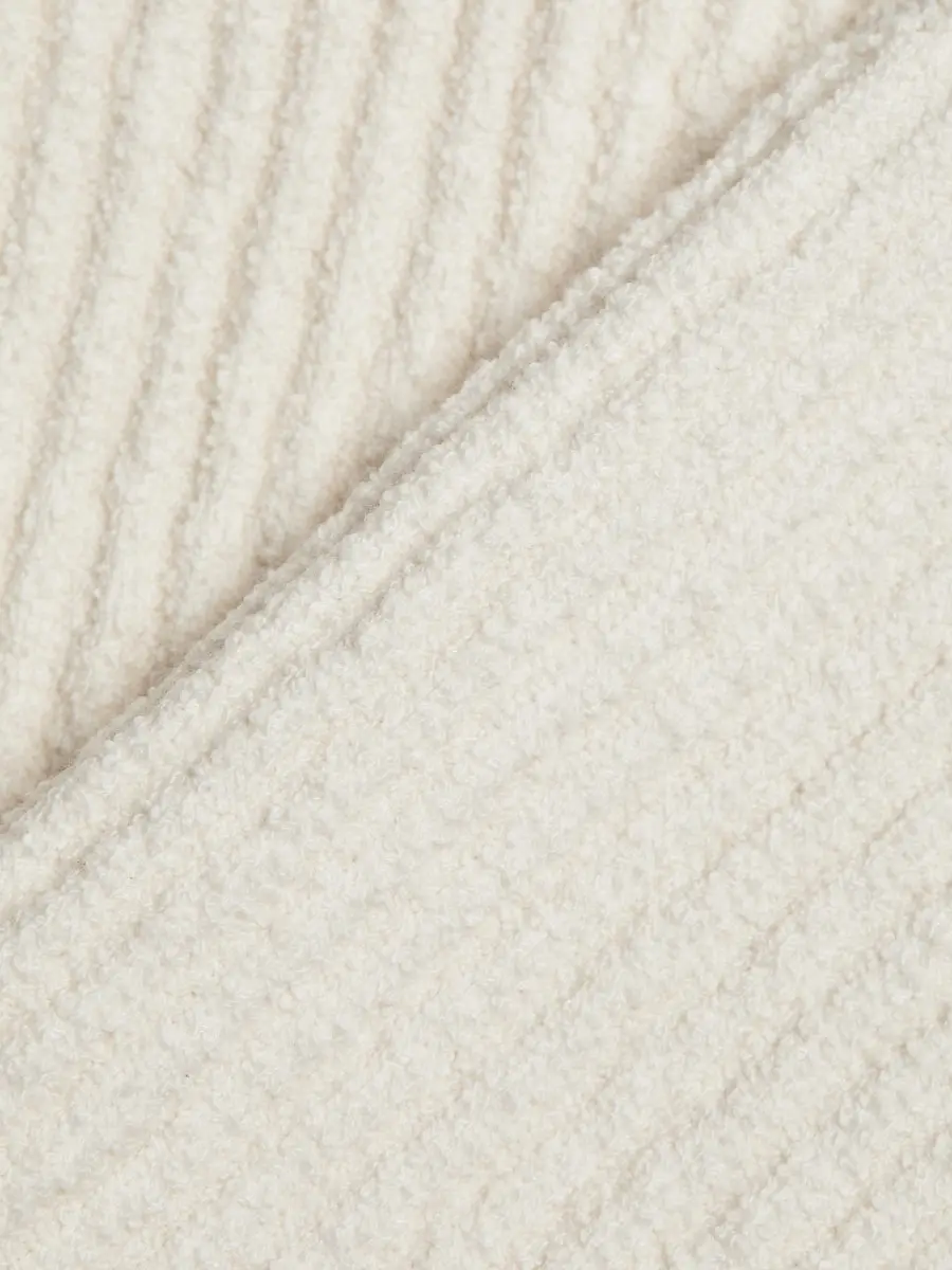 Toteme Women's Cotton-Blend Bouclé Knit Tank - Ecru | Thumbnail 6 Toteme Women's Cotton-Blend Bouclé Knit Tank - Ecru | Thumbnail 6