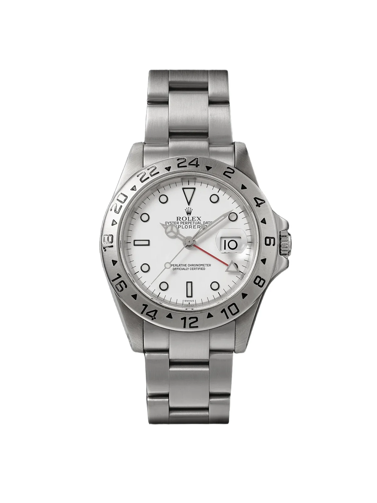 Windsor Pre-Owned 2002 Rolex Explorer II Automatic 40mm Stainless Steel Watch, Ref. No. 16570 - Men