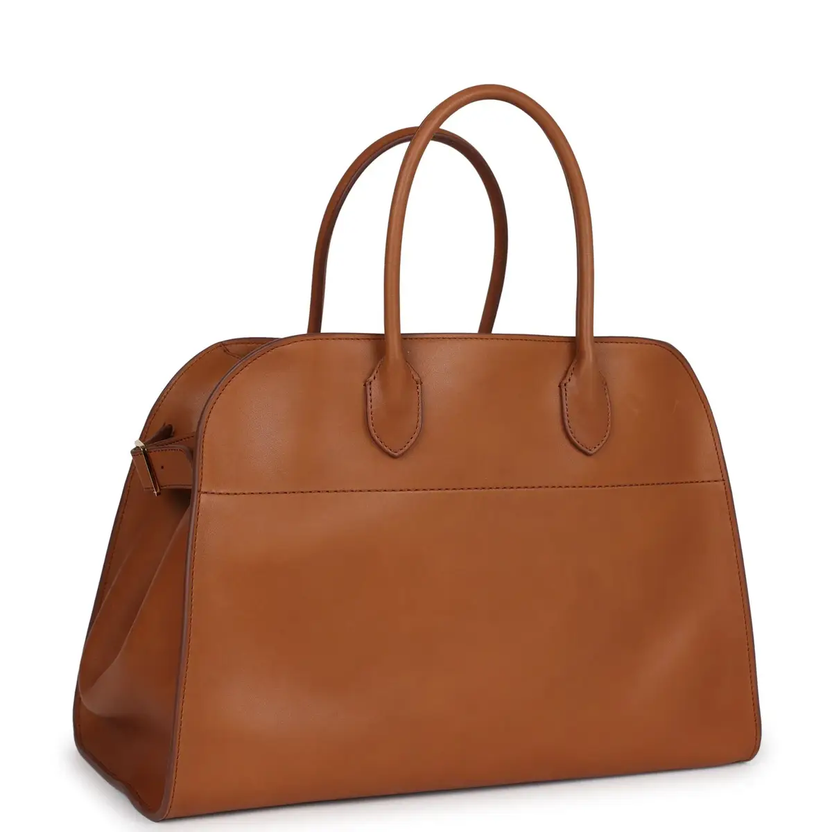 The Row The Row Soft Margaux 15 Cuir Saddle Leather Gold Hardware | Thumbnail 2 The Row The Row Soft Margaux 15 Cuir Saddle Leather Gold Hardware | Thumbnail 2