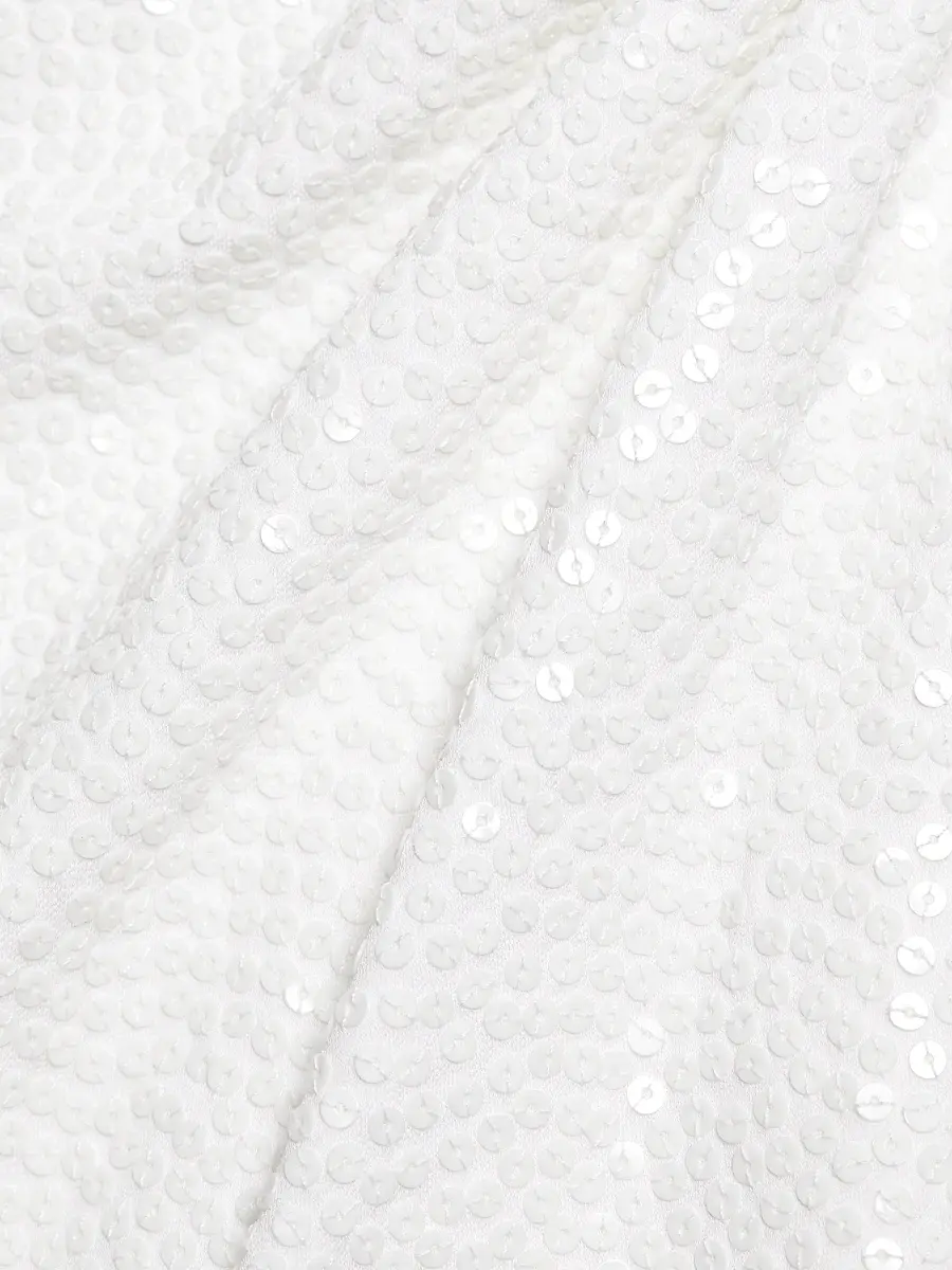 Michael Kors Collection Women's Pareo Sequined Maxi Skirt - Optic White | Thumbnail 7 Michael Kors Collection Women's Pareo Sequined Maxi Skirt - Optic White | Thumbnail 7