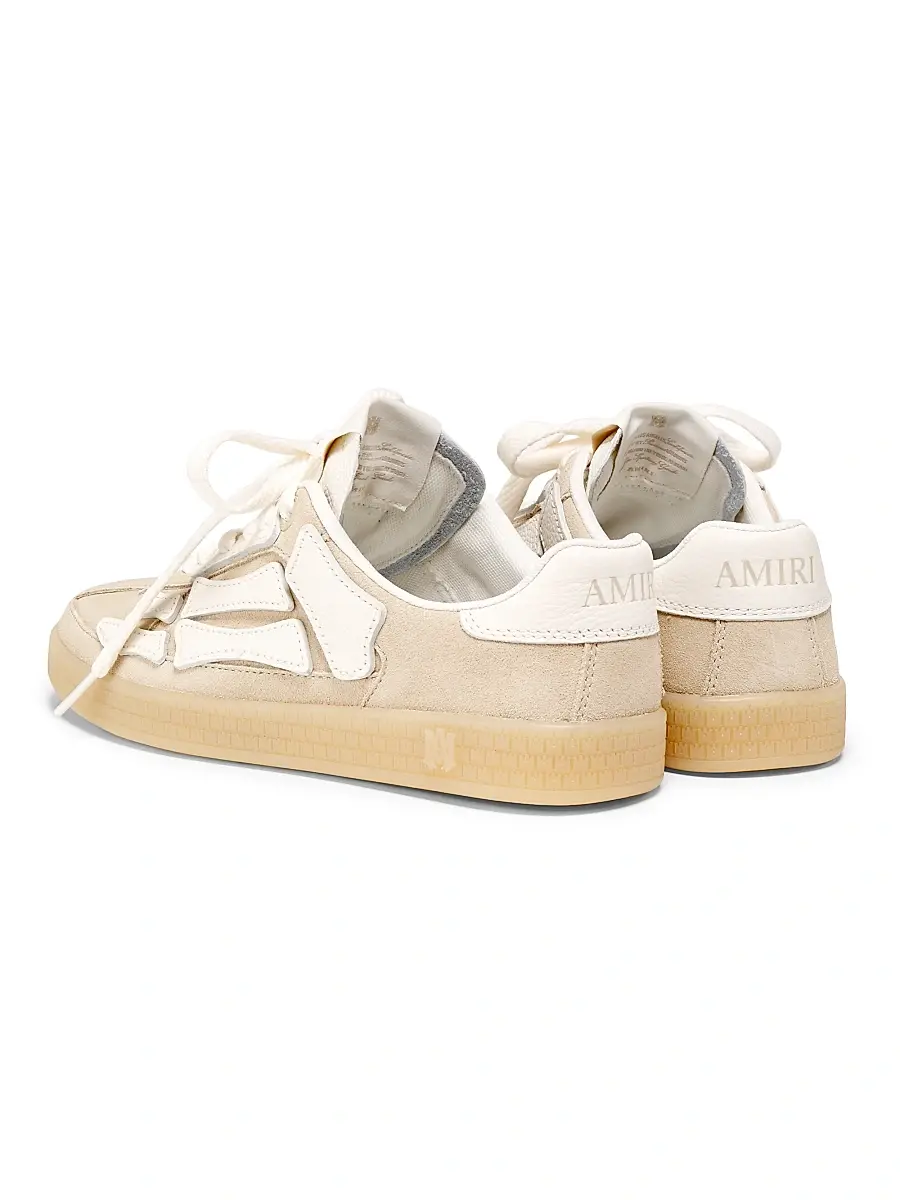 AMIRI Women's Pacific Bones Leather Sneakers | Thumbnail 3 AMIRI Women's Pacific Bones Leather Sneakers | Thumbnail 3