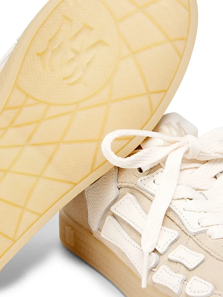 AMIRI Women's Pacific Bones Leather Sneakers | Thumbnail 6 AMIRI Women's Pacific Bones Leather Sneakers | Thumbnail 6