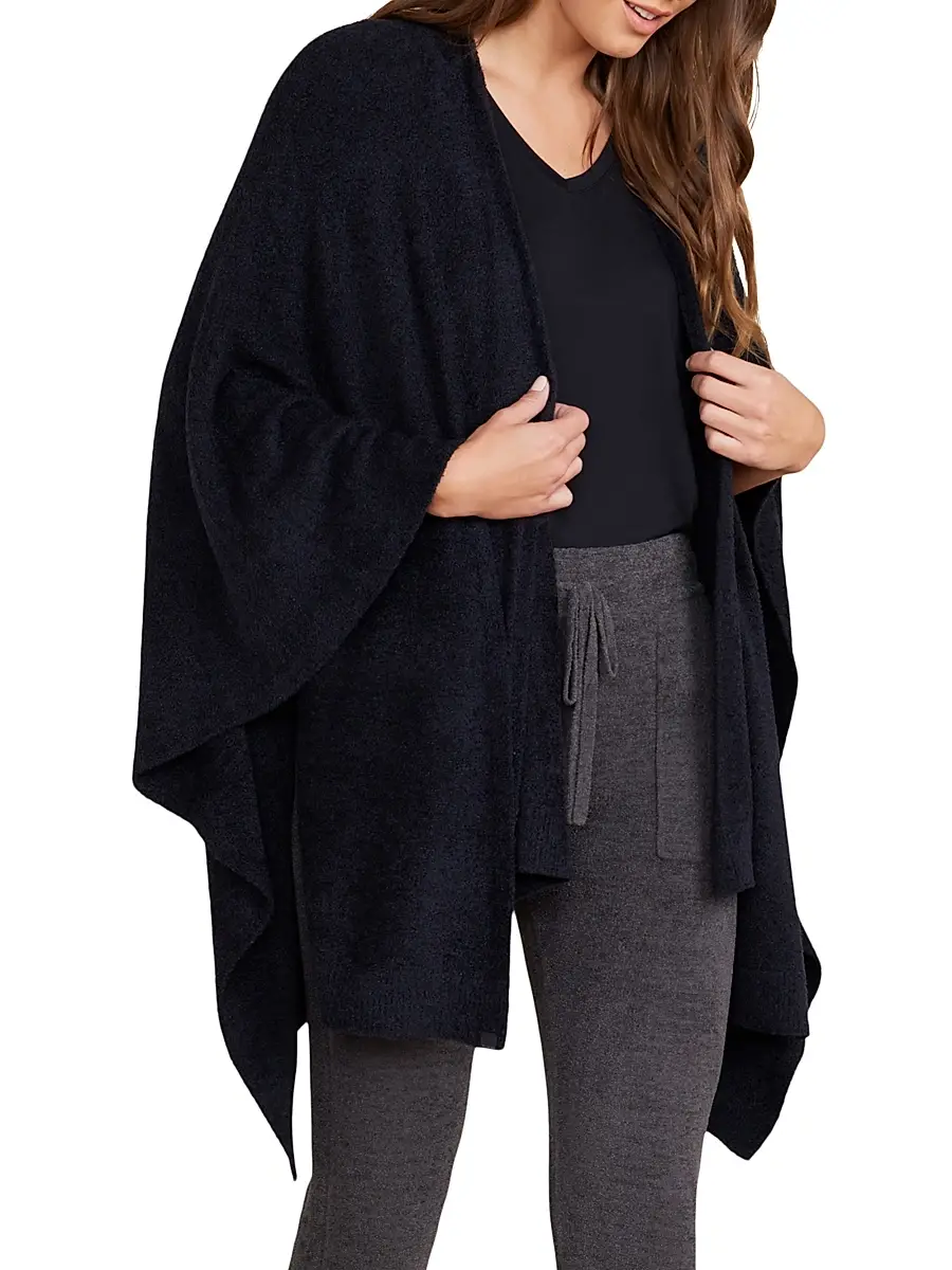 Barefoot Dreams Women's CozyChic Lite Heathered Knit Cardigan | Thumbnail 2 Barefoot Dreams Women's CozyChic Lite Heathered Knit Cardigan | Thumbnail 2