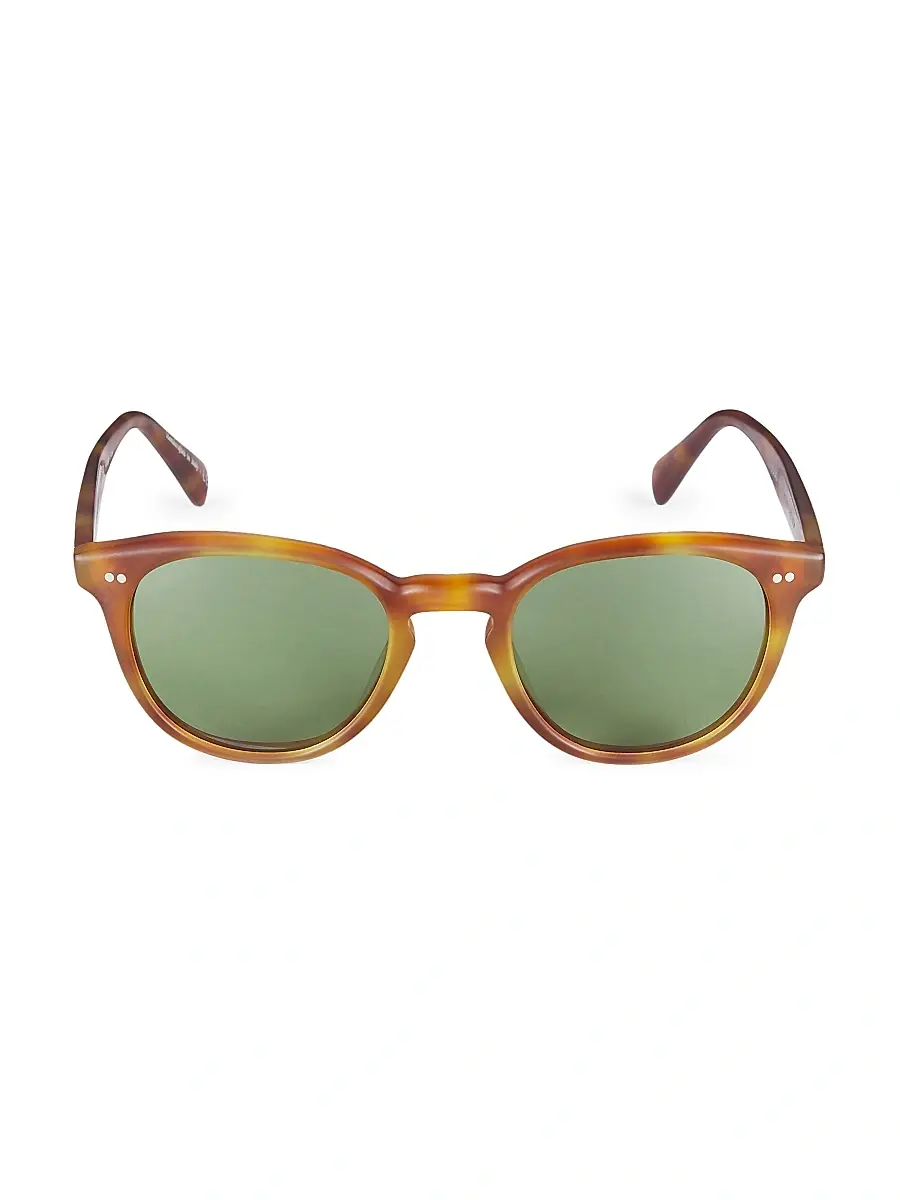 Oliver Peoples Men's Desmon Sun 50MM Round Sunglasses | Thumbnail 2 Oliver Peoples Men's Desmon Sun 50MM Round Sunglasses | Thumbnail 2