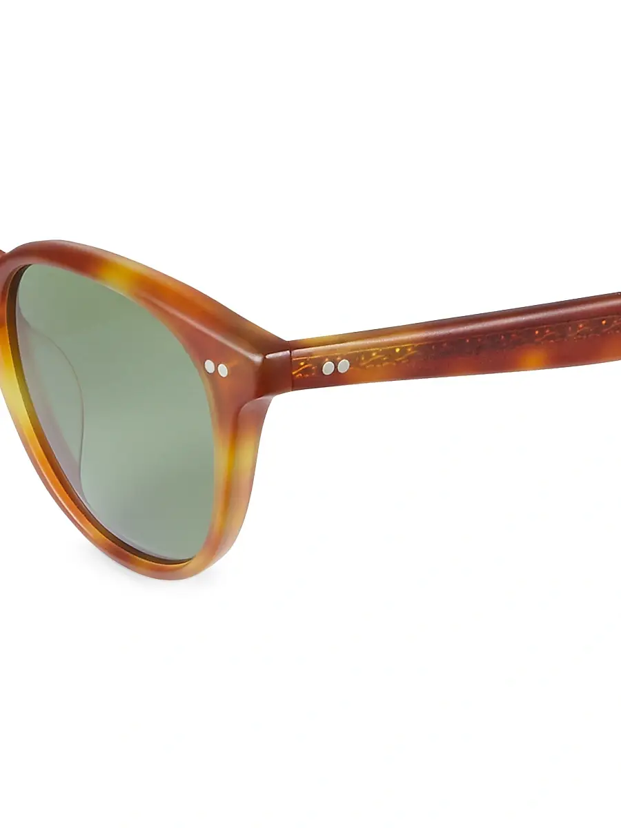 Oliver Peoples Men's Desmon Sun 50MM Round Sunglasses | Thumbnail 4 Oliver Peoples Men's Desmon Sun 50MM Round Sunglasses | Thumbnail 4
