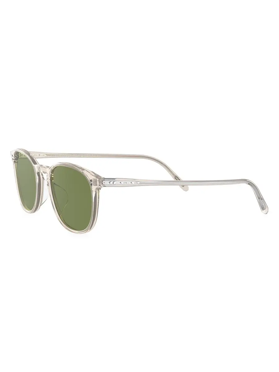 Oliver Peoples Men's Finley 41MM Square Sunglasses - Light Beige | Image 1 Oliver Peoples Men's Finley 41MM Square Sunglasses - Light Beige | Image 1