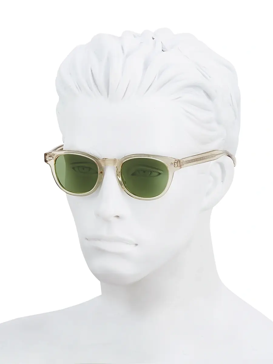 Oliver Peoples Men's Sheldrake 49MM Phantos Sunglasses | Thumbnail 4 Oliver Peoples Men's Sheldrake 49MM Phantos Sunglasses | Thumbnail 4
