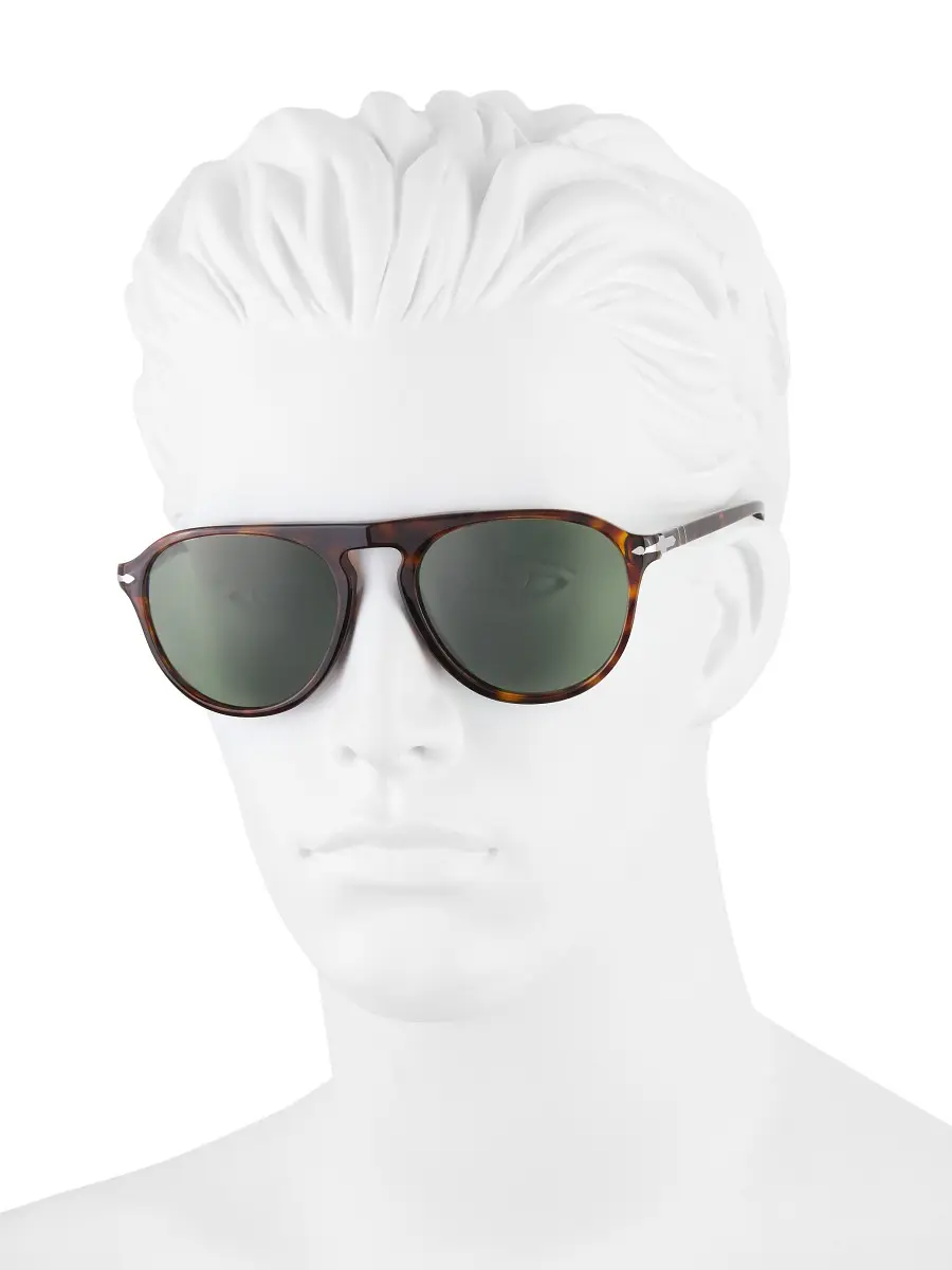 PERSOL Men's 55MM Aviator Sunglasses | Thumbnail 3 PERSOL Men's 55MM Aviator Sunglasses | Thumbnail 3