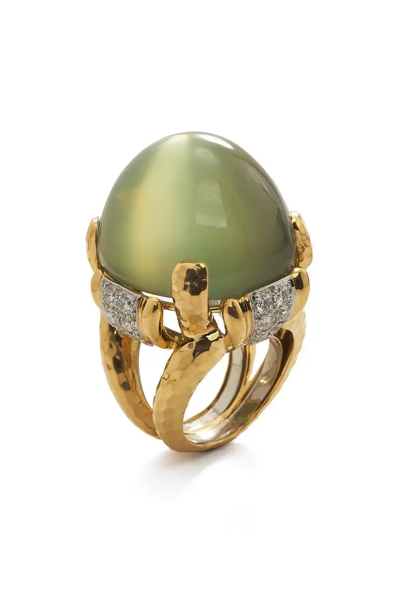 DAVID WEBB Moonstone Ring