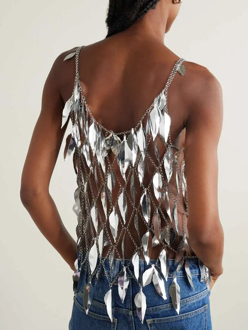 Rabanne Chainmail Tank | Thumbnail 3