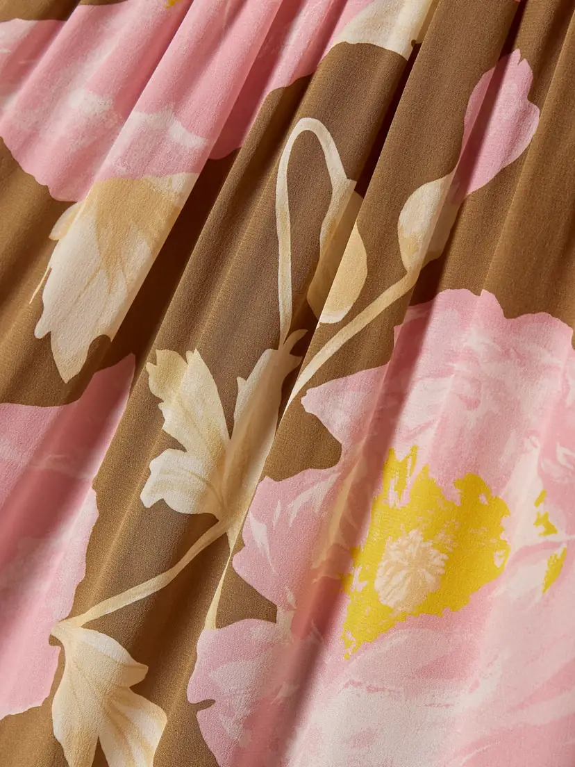 La DoubleJ Visconti Tiered Ruffled Floral-print Silk Crepe De Chine Maxi Dress | Thumbnail 4 La DoubleJ Visconti Tiered Ruffled Floral-print Silk Crepe De Chine Maxi Dress | Thumbnail 4