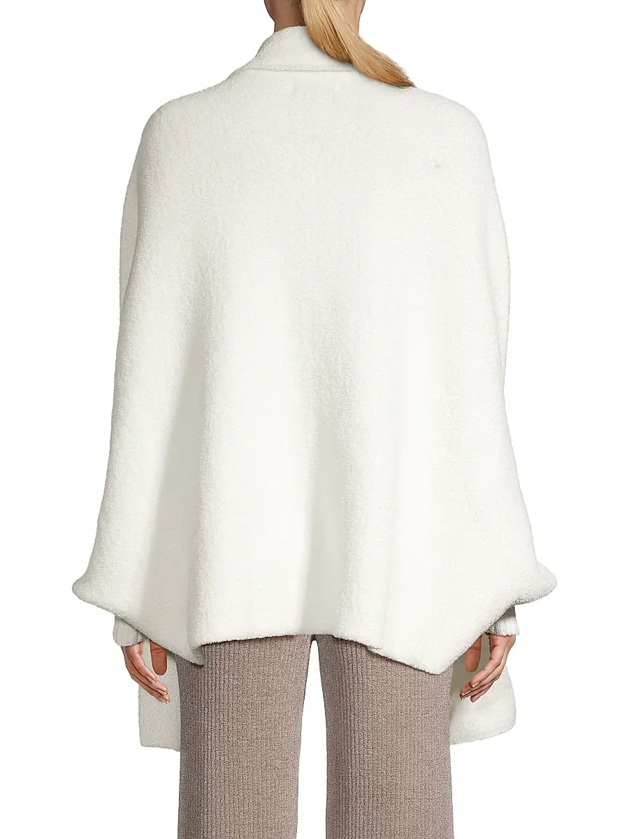 Barefoot Dreams Women's Cozychic Ultra Lite Open-Front Blanket Wrap | Thumbnail 5