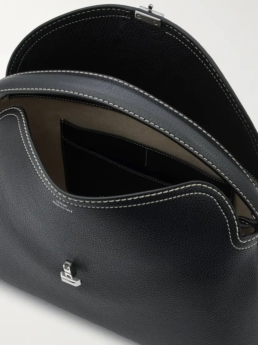 TOTEME T-lock Textured-leather Shoulder Bag | Thumbnail 5 TOTEME T-lock Textured-leather Shoulder Bag | Thumbnail 5