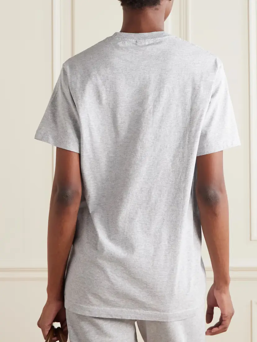 Sporty & Rich Ivy League Printed Cotton-blend Jersey T-shirt | Thumbnail 3