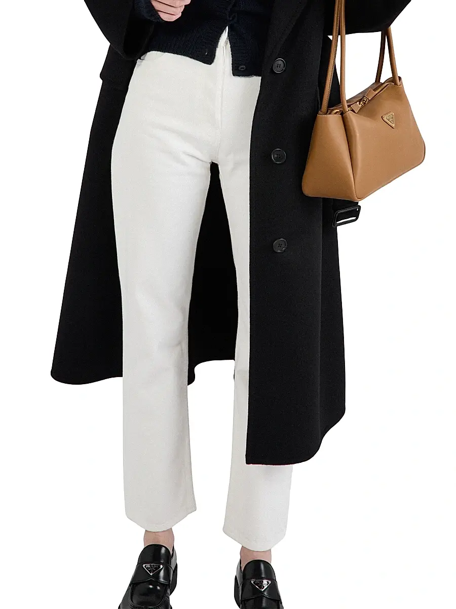 Prada Women's Five-Pocket Denim Jeans - White | Thumbnail 3 Prada Women's Five-Pocket Denim Jeans - White | Thumbnail 3