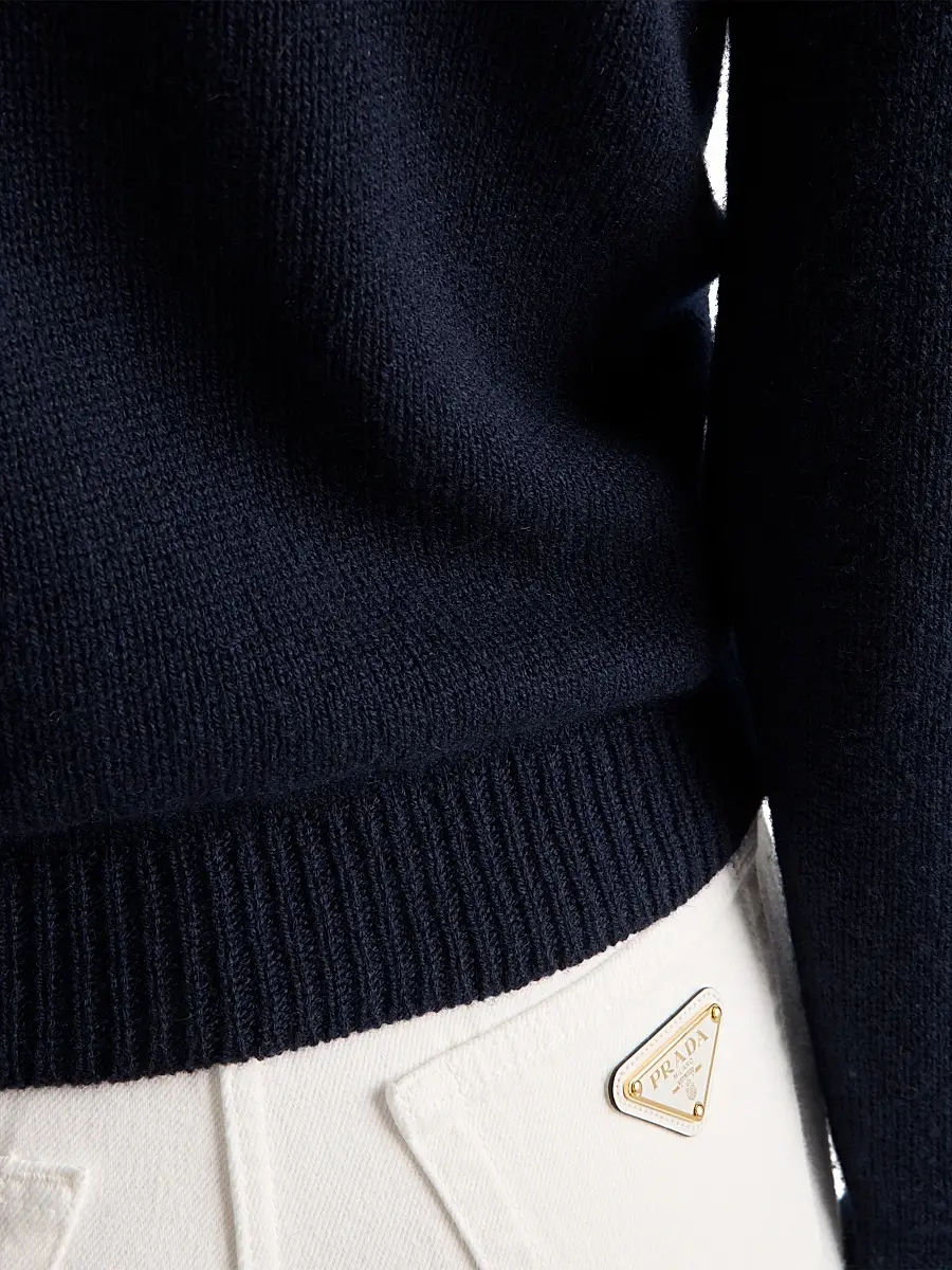 Prada Women's Five-Pocket Denim Jeans - White | Thumbnail 6 Prada Women's Five-Pocket Denim Jeans - White | Thumbnail 6