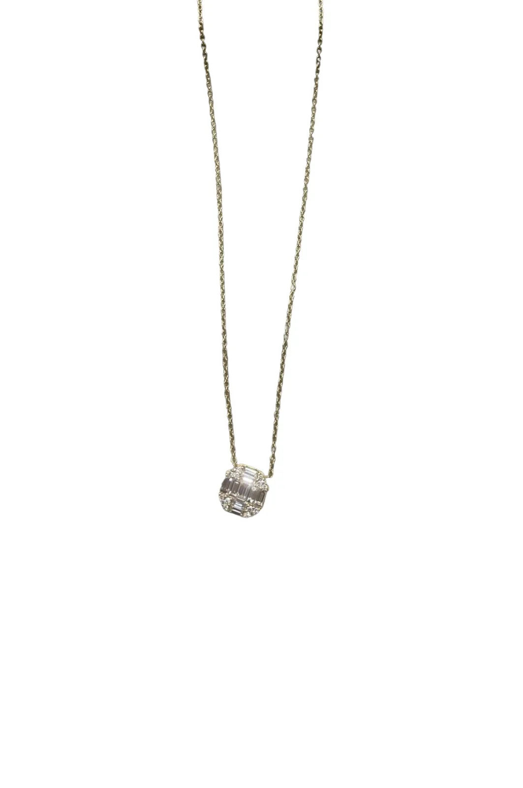Diamond 18K Gold Necklace Diamond 18K Gold Necklace