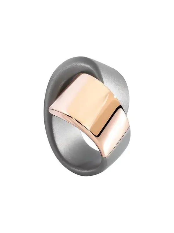 Abbraccio Gold Titanium Ring Abbraccio Gold Titanium Ring