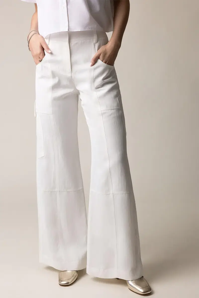 TWP Chrystie Street Pant - White | Thumbnail 3
