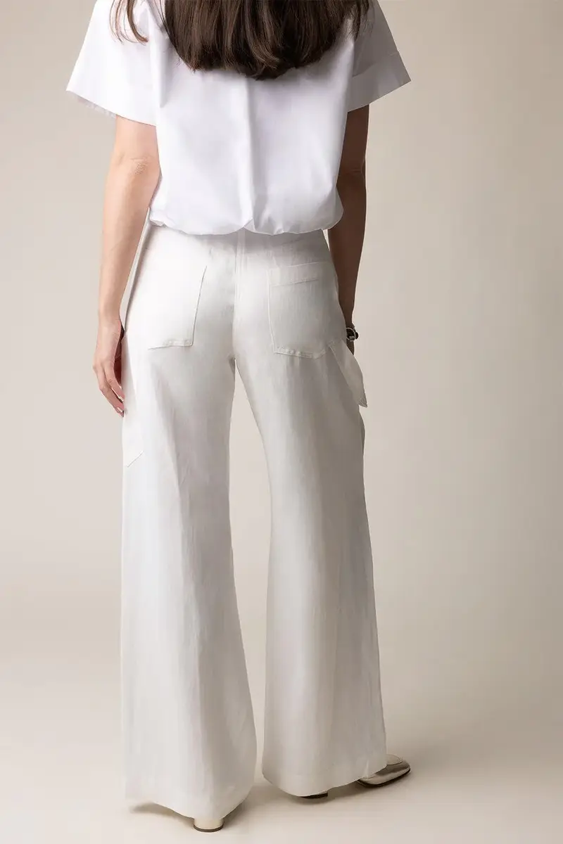 TWP Chrystie Street Pant - White | Thumbnail 5