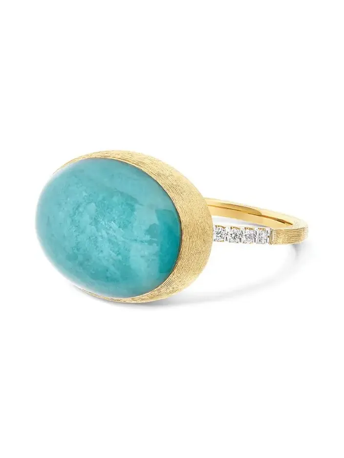 Large "Boules" Amazonite Ring Large "Boules" Amazonite Ring