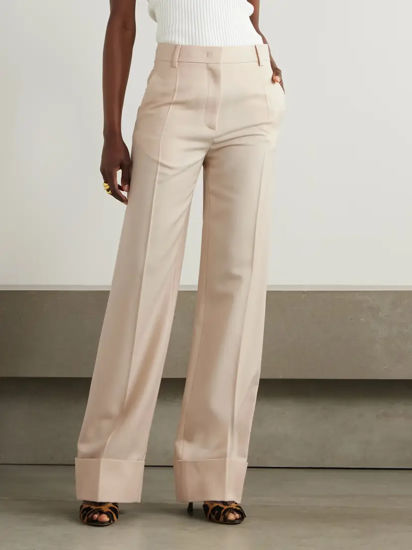 Valentino Garavani Wool-twill Wide-leg Pants | Thumbnail 3