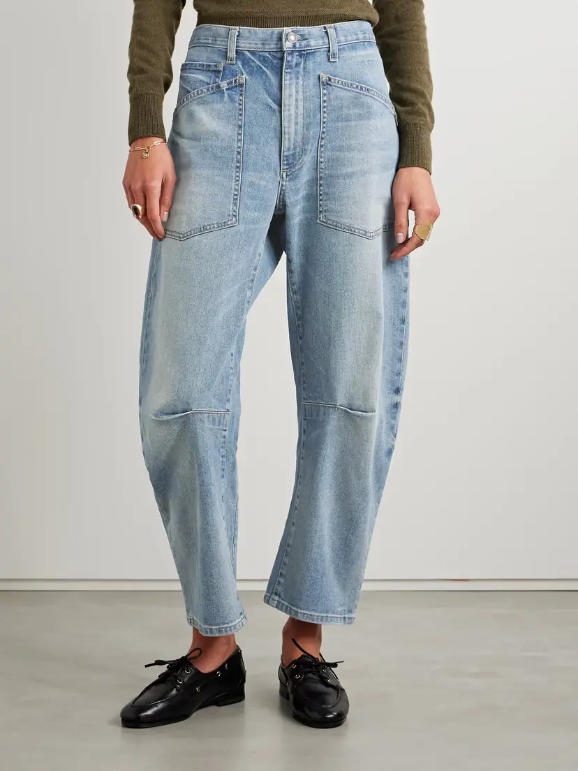Nili Lotan Shon High-rise Tapered Jeans | Thumbnail 3