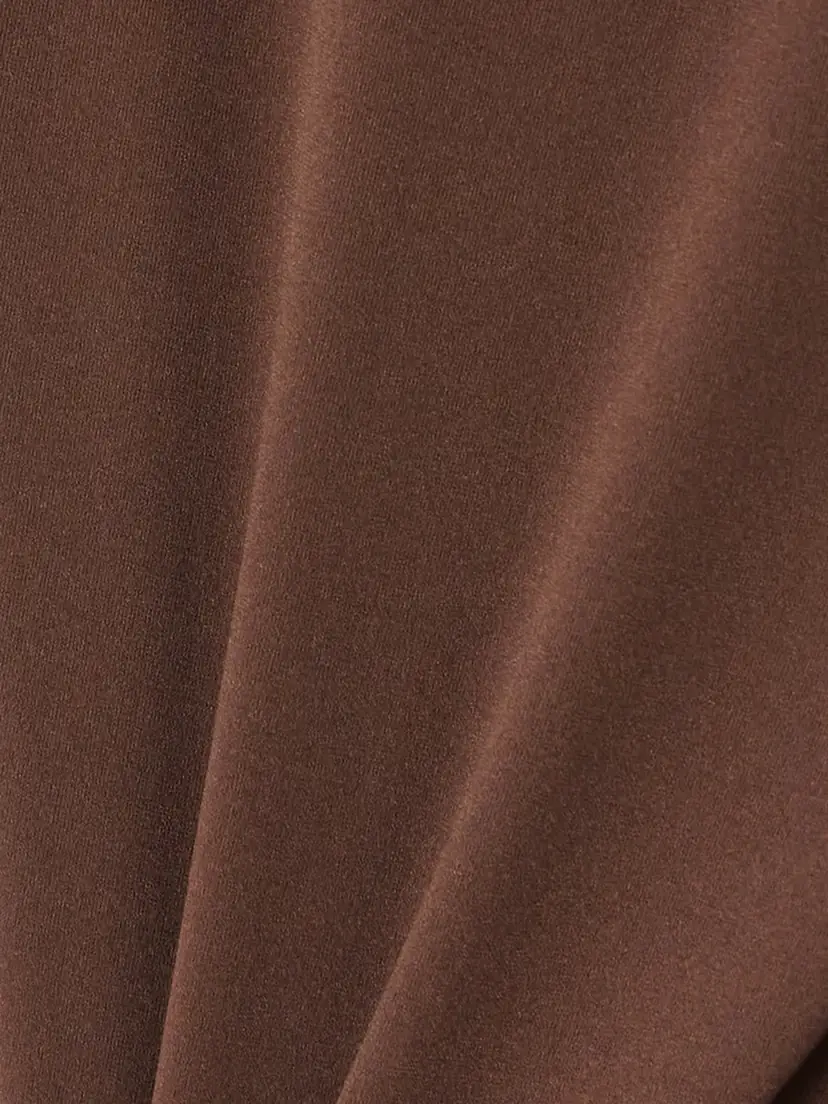 Skims Fits Everybody Turtleneck Top - Cocoa | Thumbnail 4