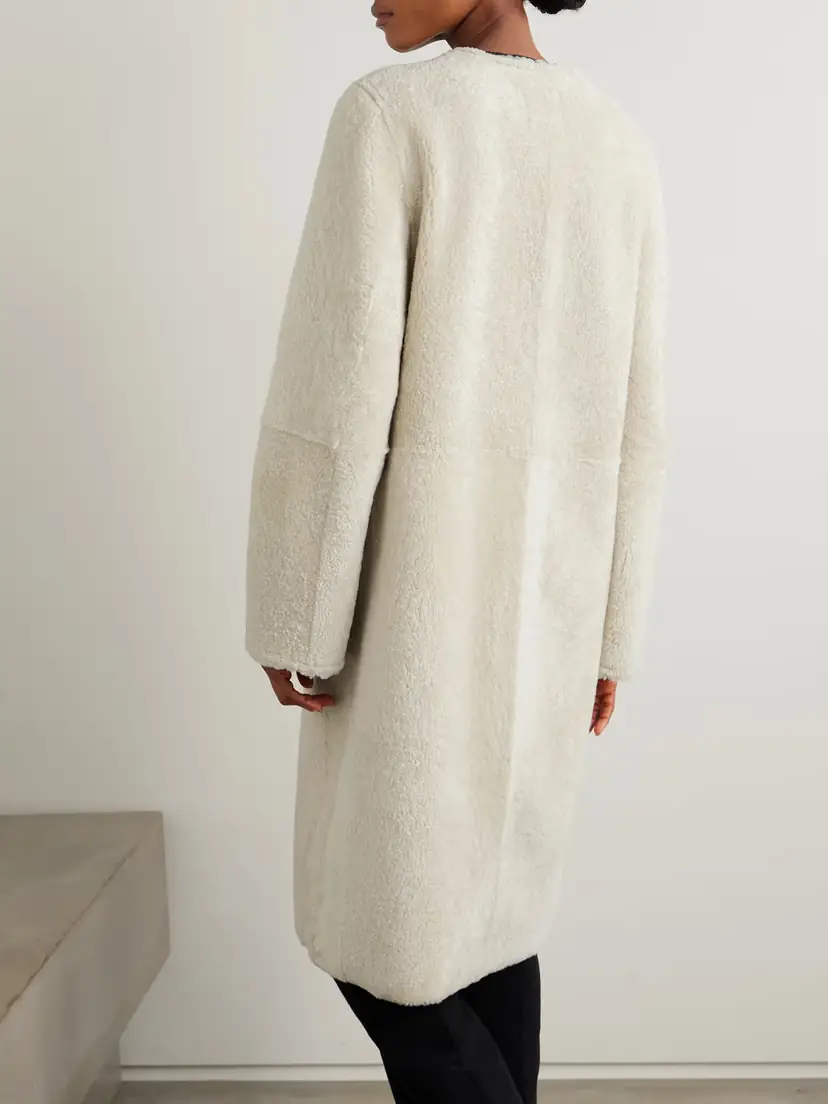 TOTEME Shearling Coat | Thumbnail 4