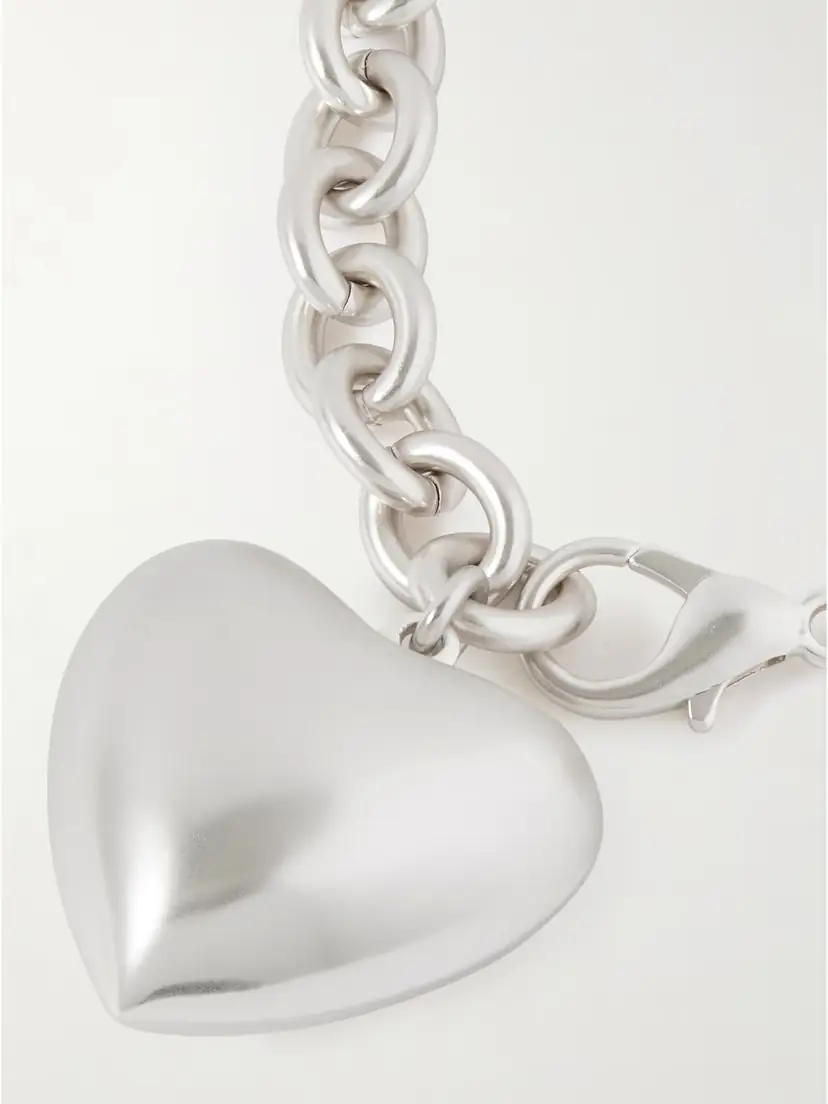 Roxanne Assoulin The Puffy Heart Silver-tone Bracelet | Thumbnail 3
