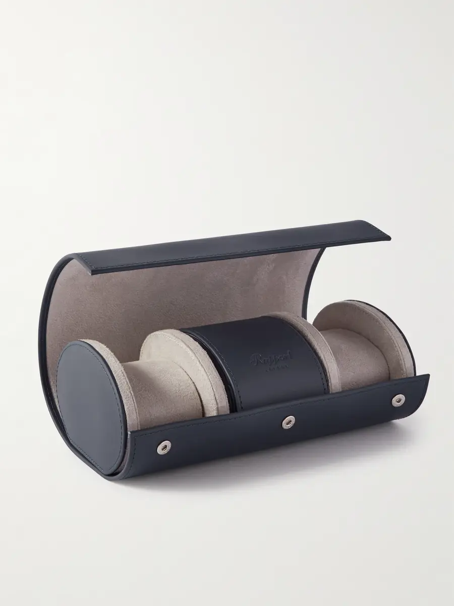 Rapport London Hyde Park Leather Three-Watch Roll - Men | Thumbnail 2 Rapport London Hyde Park Leather Three-Watch Roll - Men | Thumbnail 2