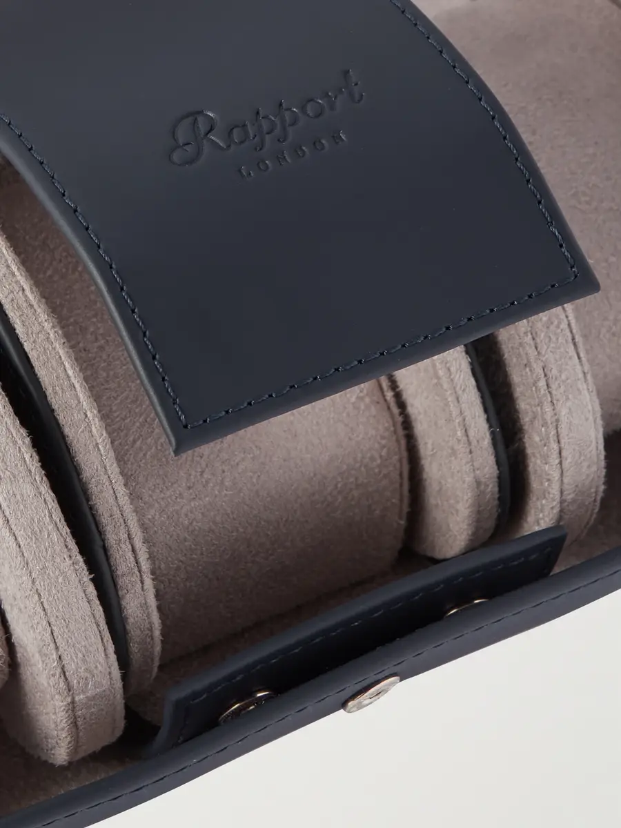 Rapport London Hyde Park Leather Three-Watch Roll - Men | Thumbnail 4 Rapport London Hyde Park Leather Three-Watch Roll - Men | Thumbnail 4
