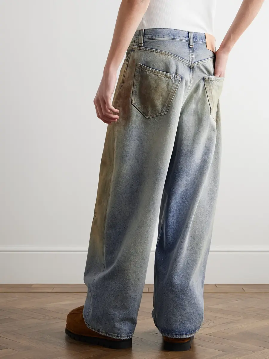Acne Studios Straight-Leg Distressed Jeans - Men | Thumbnail 3 Acne Studios Straight-Leg Distressed Jeans - Men | Thumbnail 3