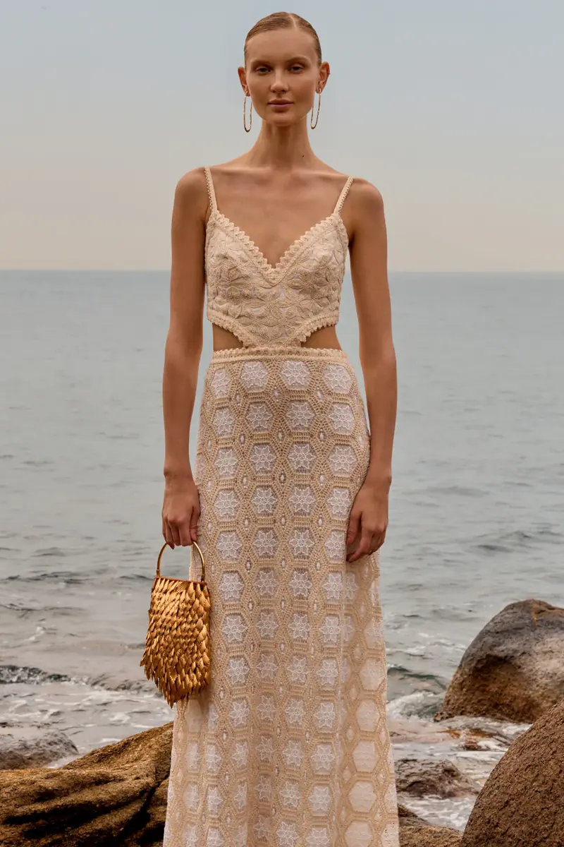 PatBo NATURAL CROCHET DRESS | Thumbnail 4 PatBo NATURAL CROCHET DRESS | Thumbnail 4