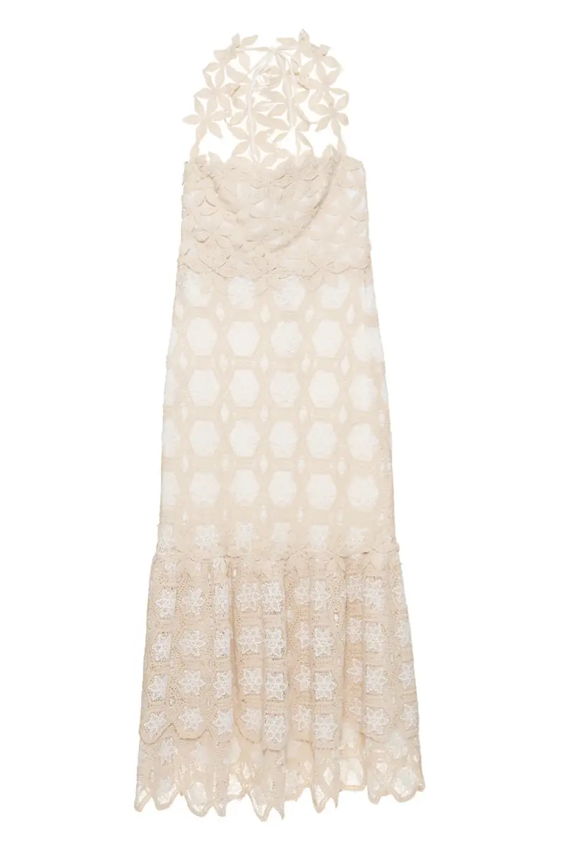 PatBo NATURAL CROCHET MIDI DRESS | Thumbnail 5 PatBo NATURAL CROCHET MIDI DRESS | Thumbnail 5