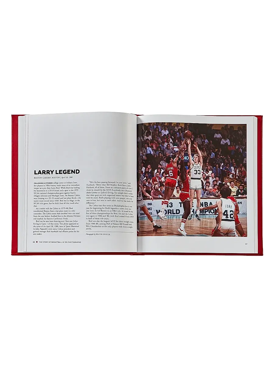 Graphic Image The Story Of Basketball Leather-Bound Book | Thumbnail 8 Graphic Image The Story Of Basketball Leather-Bound Book | Thumbnail 8