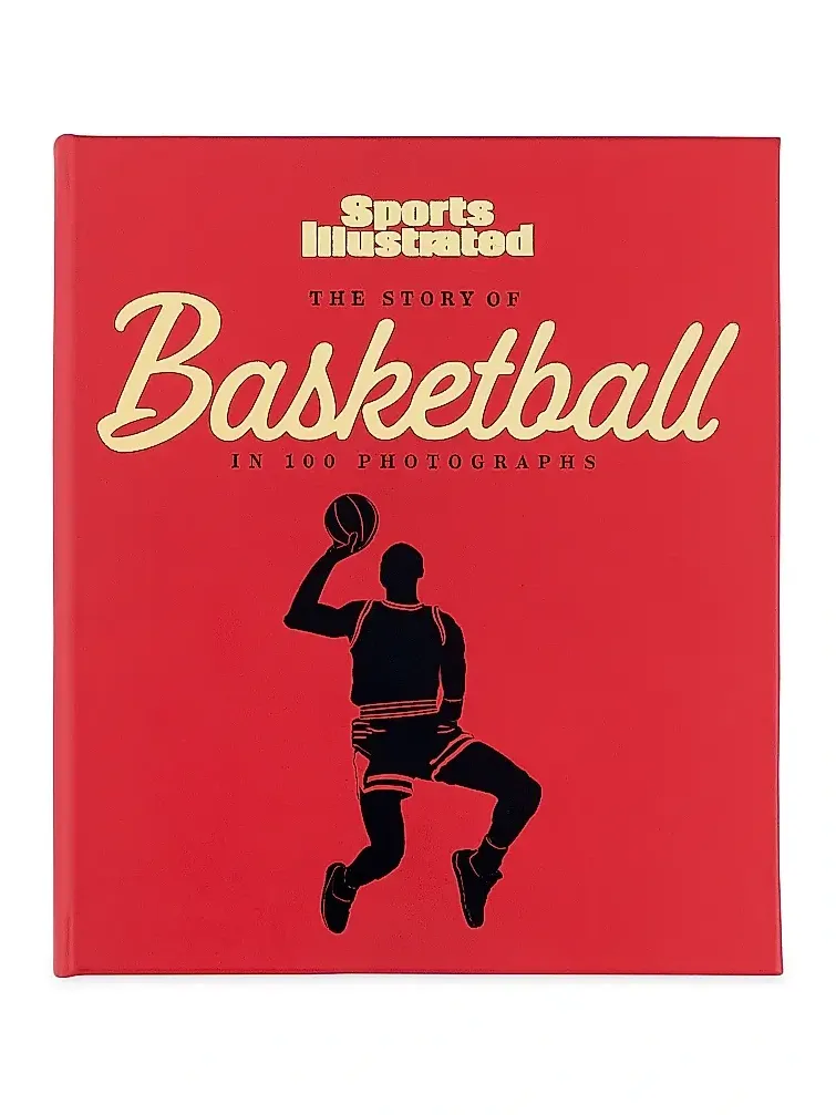 Graphic Image The Story Of Basketball Leather-Bound Book