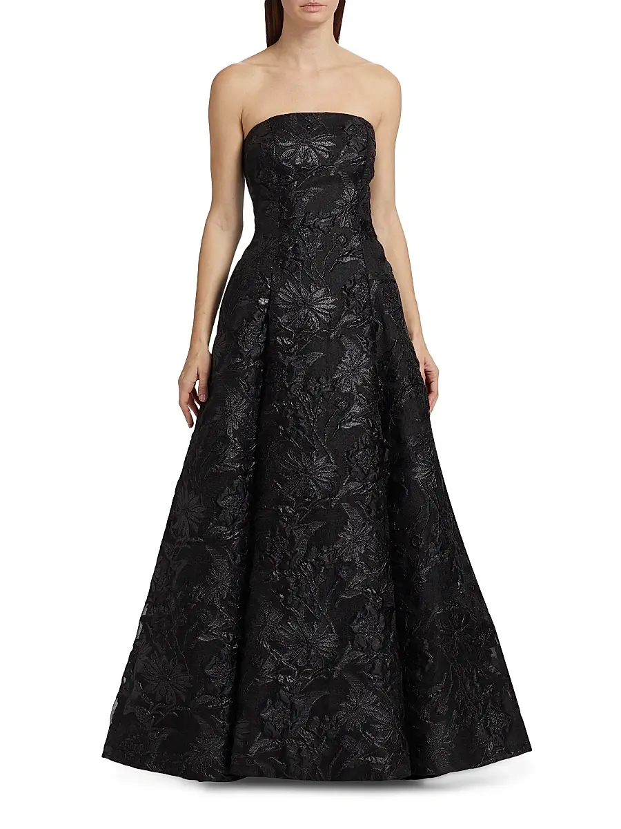 As It May Women's Severine Jacquard Strapless Gown | Thumbnail 3 As It May Women's Severine Jacquard Strapless Gown | Thumbnail 3