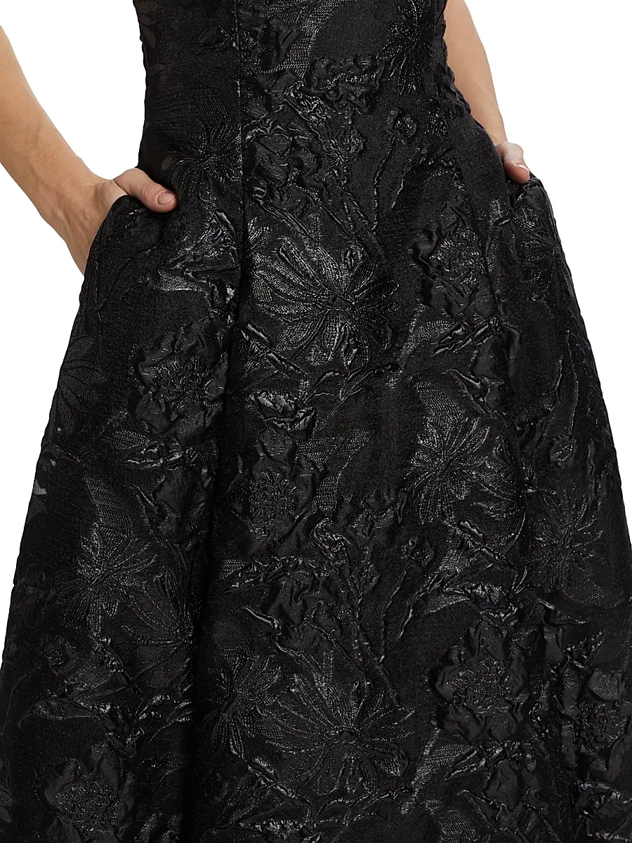 As It May Women's Severine Jacquard Strapless Gown | Thumbnail 6 As It May Women's Severine Jacquard Strapless Gown | Thumbnail 6