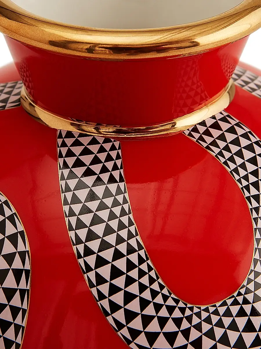 Jonathan Adler Eden Porcelain Round Vase | Thumbnail 2 Jonathan Adler Eden Porcelain Round Vase | Thumbnail 2