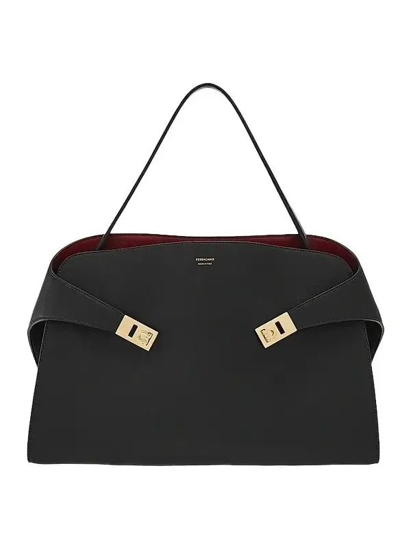Women's Hug Deconstructed Leather Top Handle Bag