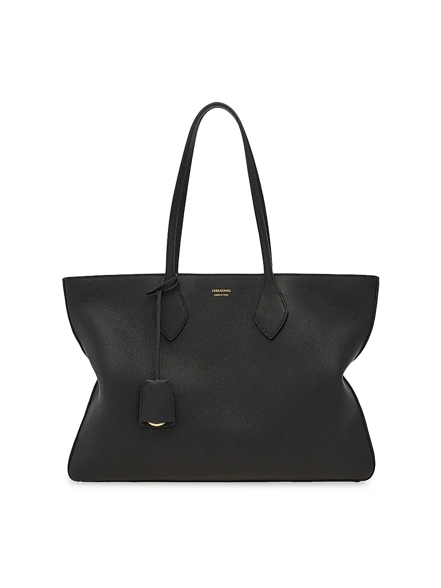 FERRAGAMO Women's Star Tote Bag - Nero | Image 1 FERRAGAMO Women's Star Tote Bag - Nero | Image 1